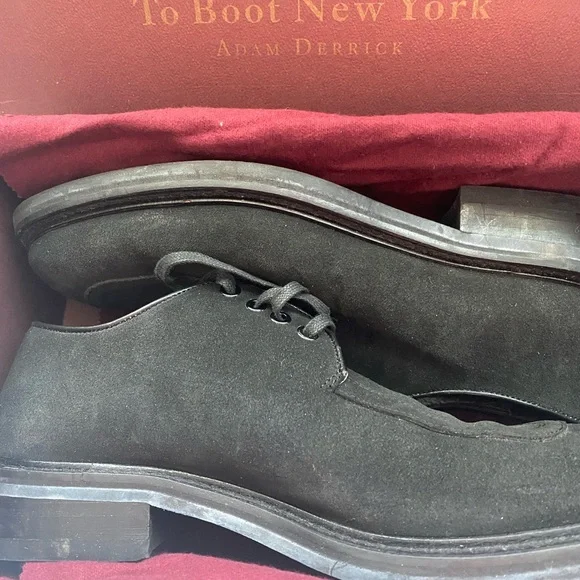 Men To Boot bandle gently used Bedell Mid Brown Waxed Suede Chelsea Boot main image 2